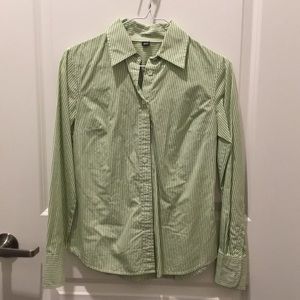 SOLD J. Crew Slim Fit striped button down shirt